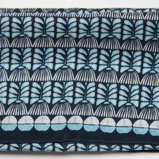 LES BELLES VAGABONDES - Mini Foulard Oslo - Blue