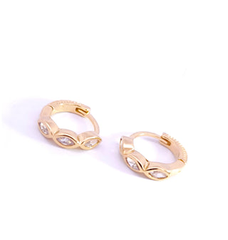 Rose Marie Paris - Hoop Creole 3 Marquise - Gold