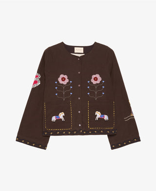 SISSEL EDELBO - Emmy Shirt - Fudge
