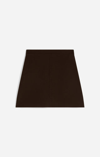 VANESSA BRUNO - Juna Skirt - Chocolate