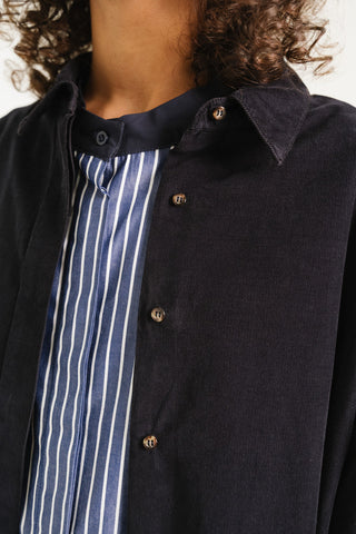 SACRÉCOEUR - June Corduroy Shirt - Navy
