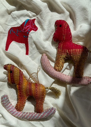 SISSEL EDELBO - Rocking Horse Ornament - all colors