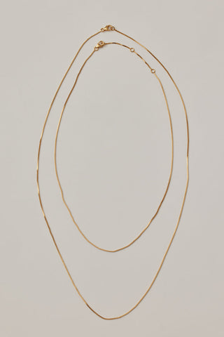 Englund1917 - Classic Box Chain Long - Gold