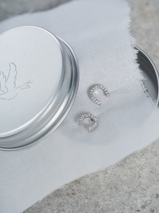 Englund1917 - Horseshoe Studs - Silver