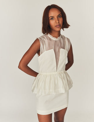 The Garment - Daphne Short Dress - Cream