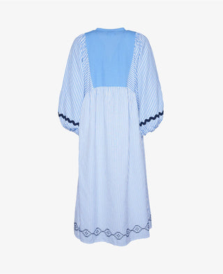 SISSEL EDELBO - Beate Dress - Blue White