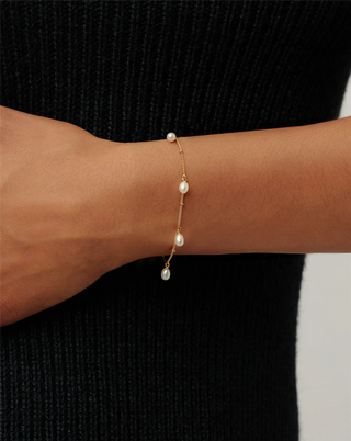 MISSOMA - Pearl Baya Baroque Chain Bracelet