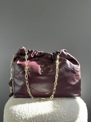 BA&SH - June Tote - Bordeaux