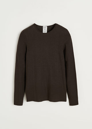 AIAYU - Gentle Long Sleeve - Dark brown