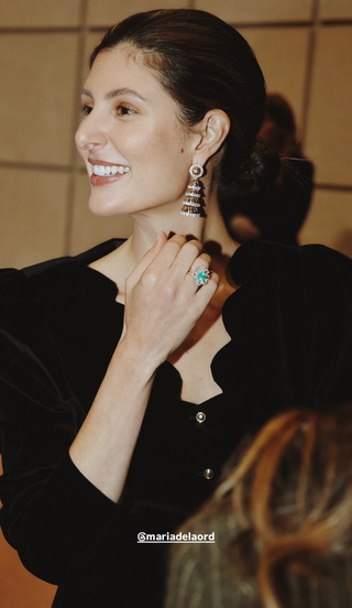 MARIA DE LA ORDEN - Jolie Jacket - Black Velvet