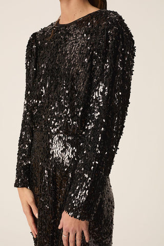 DES PETITS HAUTS - Isaure Dress - Noir