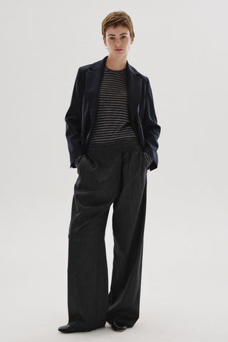 POMANDÈRE - Sweater Long Arm - Navy Blue
