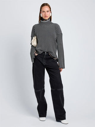 PROENZA SCHOULER - Elysia Sweater - Black/White