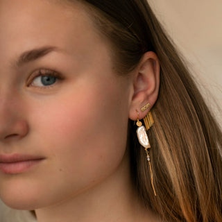 STINE A - Wow Mom Earring Gold