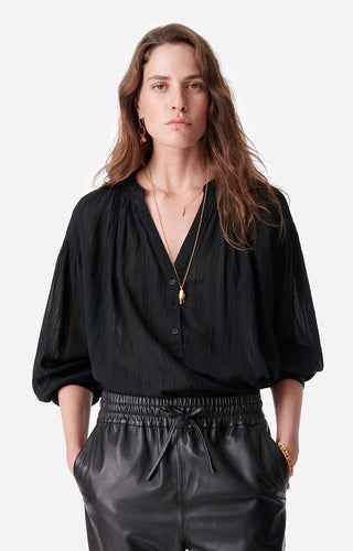 VANESSA BRUNO - Nipoa Blouse - Noir