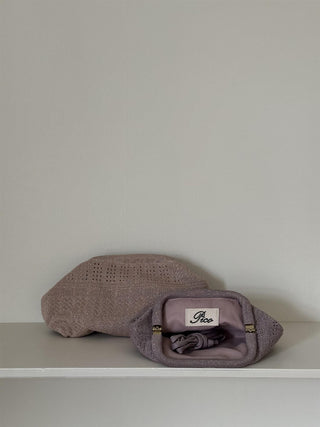 Pico Copenhagen - Small Rosalia Clutch - Lavender Glitter