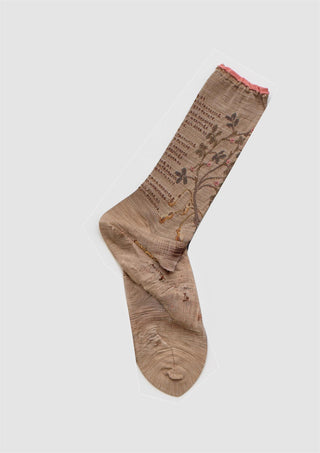 ANTIPAST - Peanut Tree Sock - Beige