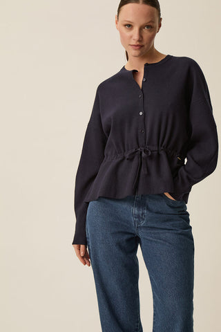 DES PETITS HAUTS - Bijou Cardigan - Marine