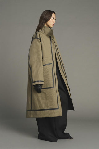 SOEUR - PRE-ORDER Luz Coat - Noir/Beige