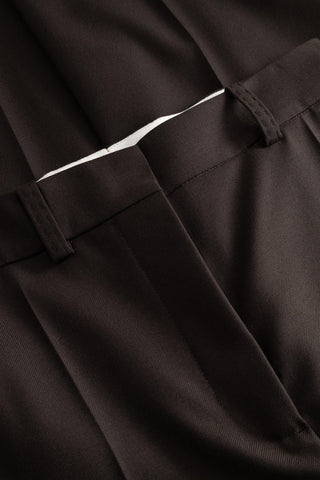 MKDT STUDIO - Patrina Eco Wool Twill - Brown