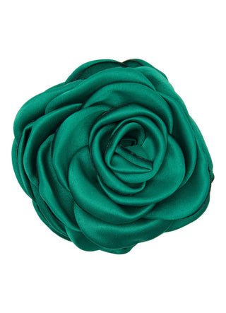 Pico Copenhagen - Small Satin Rose Claw - Emerald