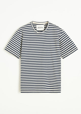 AIAYU - Classic Circular Tee Striped - Mix Night