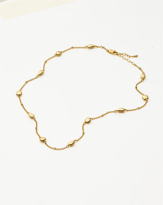 MISSOMA - Molten Teardrop Multi Charm Necklace