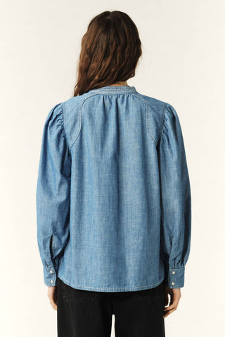 BA&SH - Kula Blouse - Light Blue