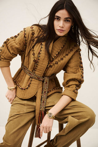 BA&SH - Cocoon Jacket - Camel