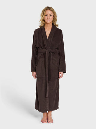 BONGUSTA - Naram Bathrobe - Coffee