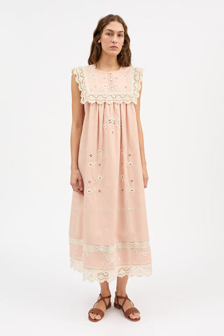 SKALL - Tallulah Dress - Antique Rose