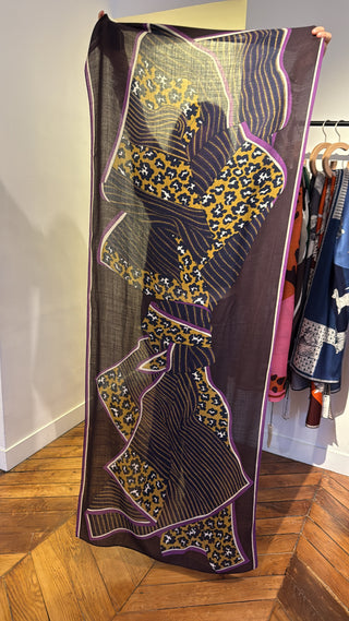 INOUI - Scarf Lov 70 - Purple
