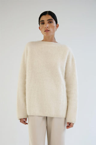 ALMADA LABEL - Floy Cashmere Sweater - Cream