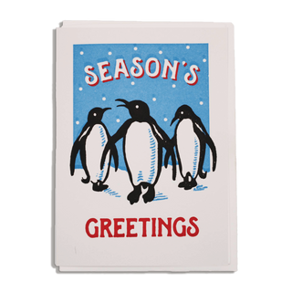 Archivist - Card 12,5x9 - Christmas Penguins