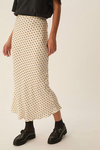DES PETITS HAUTS - Yelani Skirt - Pois Jacquard