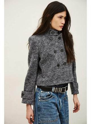 BA&SH - Cwitch Coat - Marine