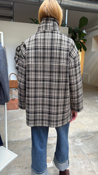 VANESSA BRUNO - Ferman Coat - Ecru Gris