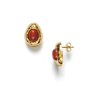 ANNI LU - Cherry On Top Earrings - Gold