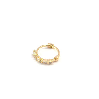 Rose Marie Paris - Hoop Stones - Gold