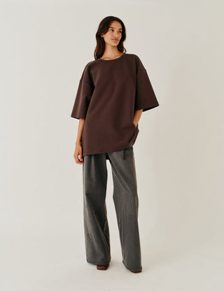 The Garment - TG Bow Tee - Espresso