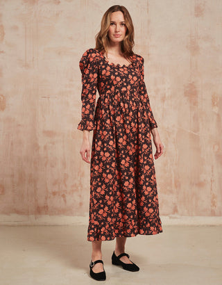 PINK CITY PRINTS - Tilda Dress - Flaming Chintz