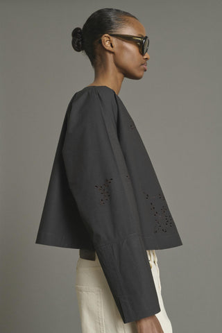 SOEUR - PRE-ORDER Hansel Blouse - Gris Anthracite