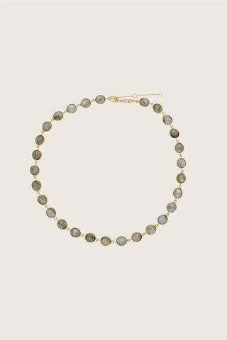 SHANSHAN PARIS - Ellipsi Necklace - Labradorite