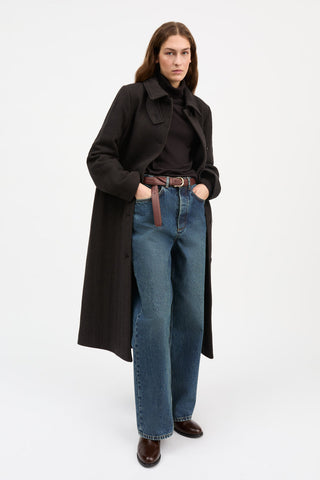 SKALL - Ernest Coat - Brown Herringbone