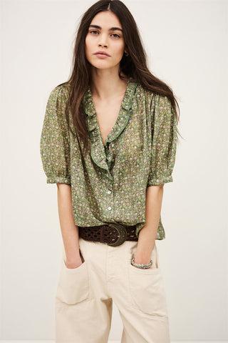 BA&SH - Physalys Shirt - Vert