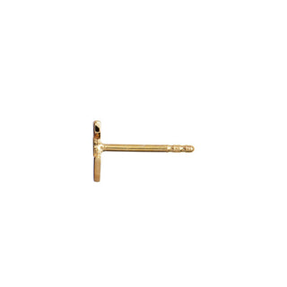 STINE A - Petit Love Arrow Earring - Gold Single
