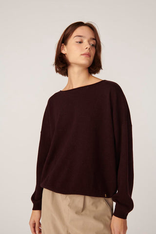 DES PETITS HAUTS - Aragone Sweater - Coffee