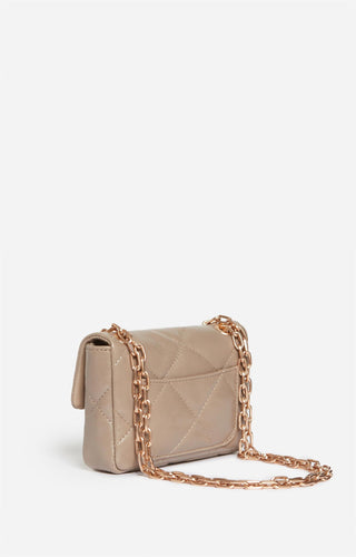 VANESSA BRUNO - Small Moon Bag - Taupe