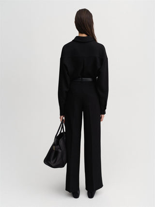 ALMADA LABEL - Finn Crepe Shirt - Black