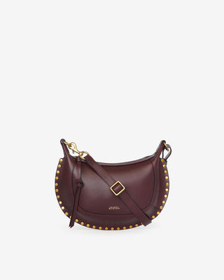 ISABEL MARANT ÈTOILE - Oskan Moon Shoulder Bag - Burgundy